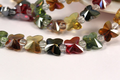 Amber Butterfly Crystals